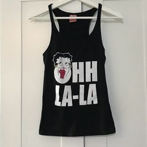 📚 Y2K, 90s Betty Boop tank top